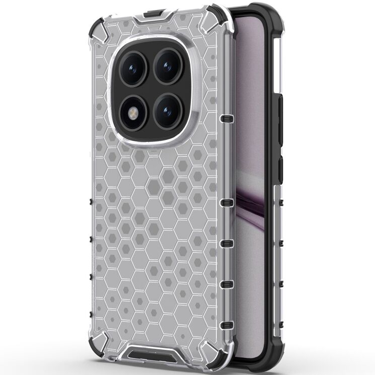 Защитный чехол Deexe Honeycomb Series для Xiaomi Redmi Note 15 Pro Plus / Poco M8 Pro 5G - Grey: фото 1 из 6