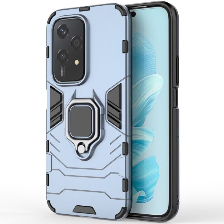 Защитный чехол Deexe Hybrid Case для Honor 200 Lite - Blue: фото 2 из 6