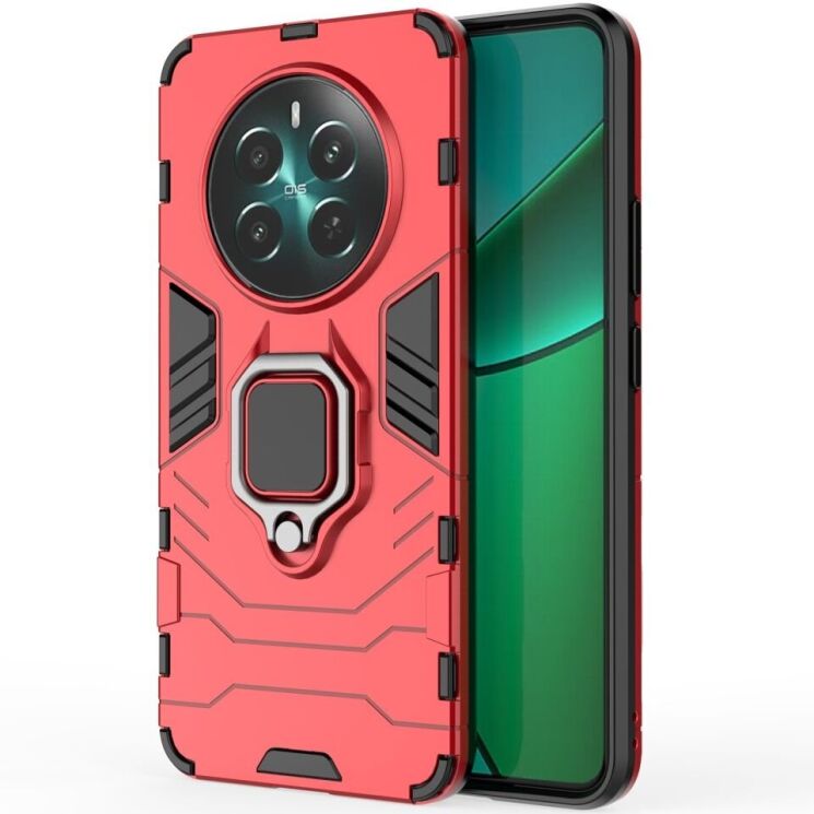 Защитный чехол Deexe Hybrid Case для Realme 12 / 12 Plus - Red: фото 2 из 6