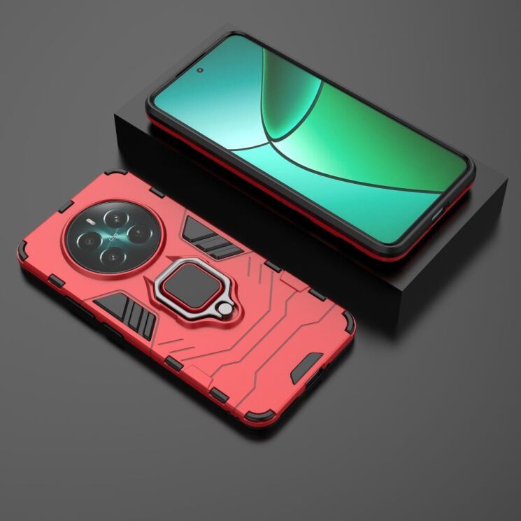 Защитный чехол Deexe Hybrid Case для Realme 12 / 12 Plus - Red: фото 4 из 6