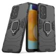 Защитный чехол Deexe Hybrid Case для Samsung Galaxy A53 - Black (292623B)