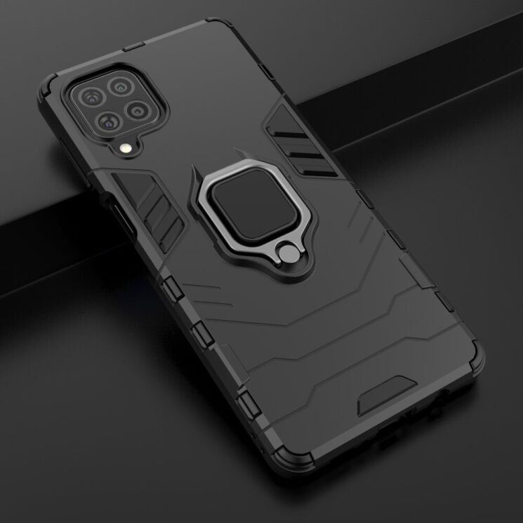Защитный чехол Deexe Hybrid Case для Samsung Galaxy M62 - Black: фото 6 из 9
