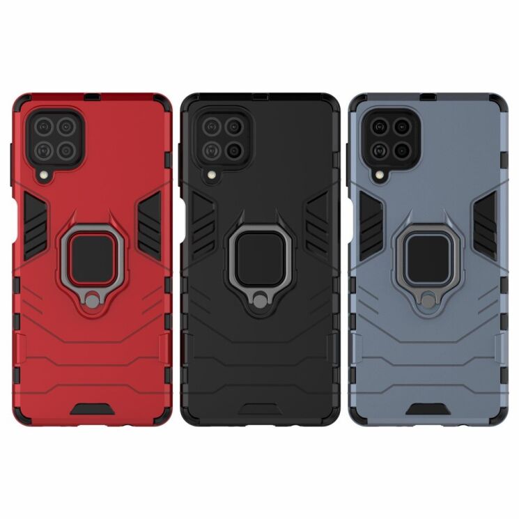 Защитный чехол Deexe Hybrid Case для Samsung Galaxy M62 - Red: фото 6 из 7