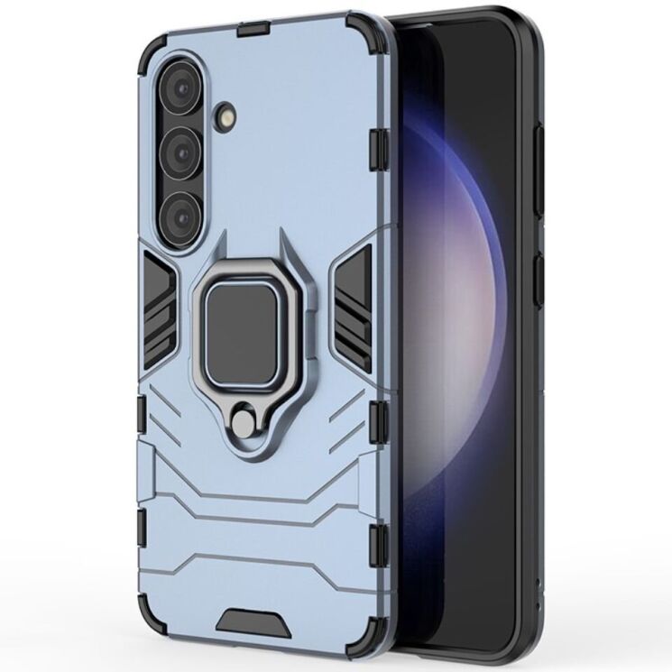 Защитный чехол Deexe Hybrid Case для Samsung Galaxy S24 - Blue: фото 1 из 5