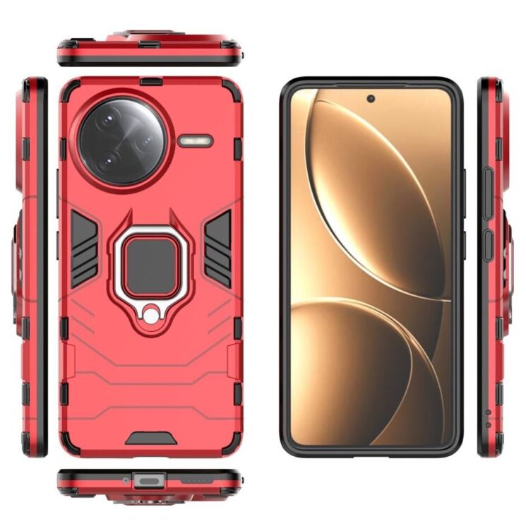 Защитный чехол Deexe Hybrid Case для Xiaomi Poco F7 Ultra - Black: фото 5 из 6