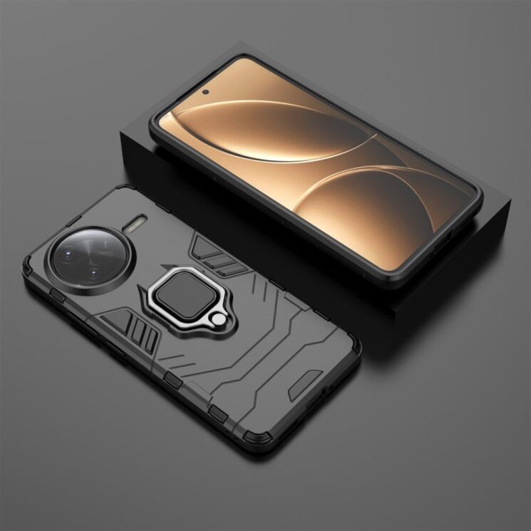 Защитный чехол Deexe Hybrid Case для Xiaomi Poco F7 Ultra - Black: фото 4 из 6