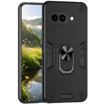 Защитный чехол Deexe Hybrid Shell для Google Pixel 10a - Black: фото 1 из 7