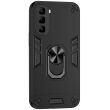 Защитный чехол Deexe Hybrid Shell для Infinix Hot 50 Pro - Black (368911B)