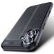 Защитный чехол Deexe Leather Cover для Apple iPhone 16 Plus - Black (360605B). Фото 2 из 7