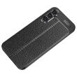 Защитный чехол Deexe Leather Cover для Samsung Galaxy A34 (A346) - Black (319811B)