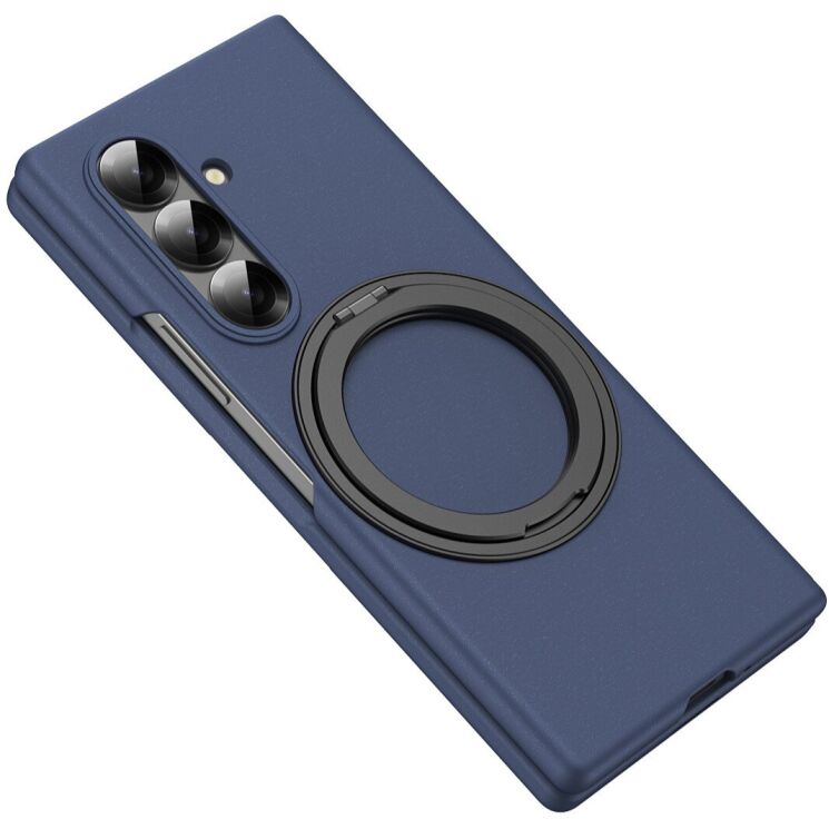 Защитный чехол Deexe Mag Ostand для Samsung Galaxy Fold 7 - Sapphire: фото 2 из 8