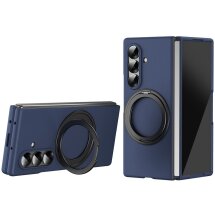Защитный чехол Deexe Mag Ostand для Samsung Galaxy Fold 7 - Sapphire: фото 1 из 8
