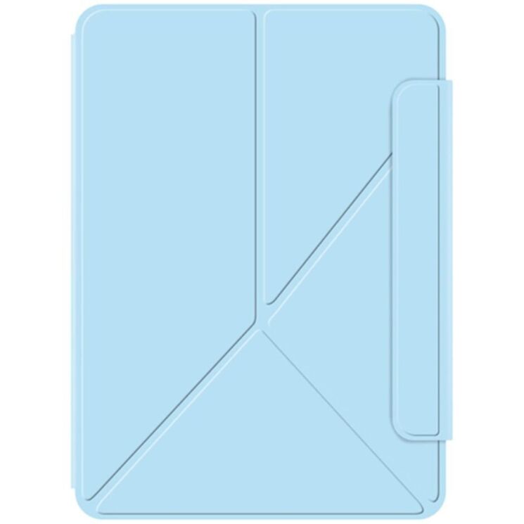 Защитный чехол Deexe Magnetic Case для Apple iPad Pro 11 (2024) - Baby Blue: фото 6 из 7