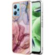 Захисний чохол Deexe Marble Case для Xiaomi Poco X5 / Redmi Note 12 5G - Rose Gold (320445RG)