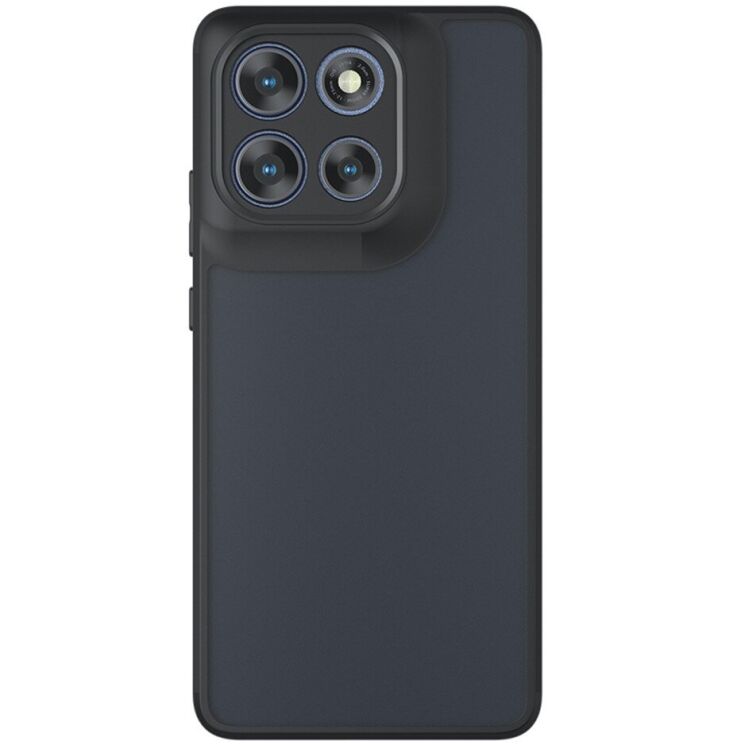 Защитный чехол Deexe Matte Skin для Motorola Moto G86 / G86 Power - Black: фото 2 из 12