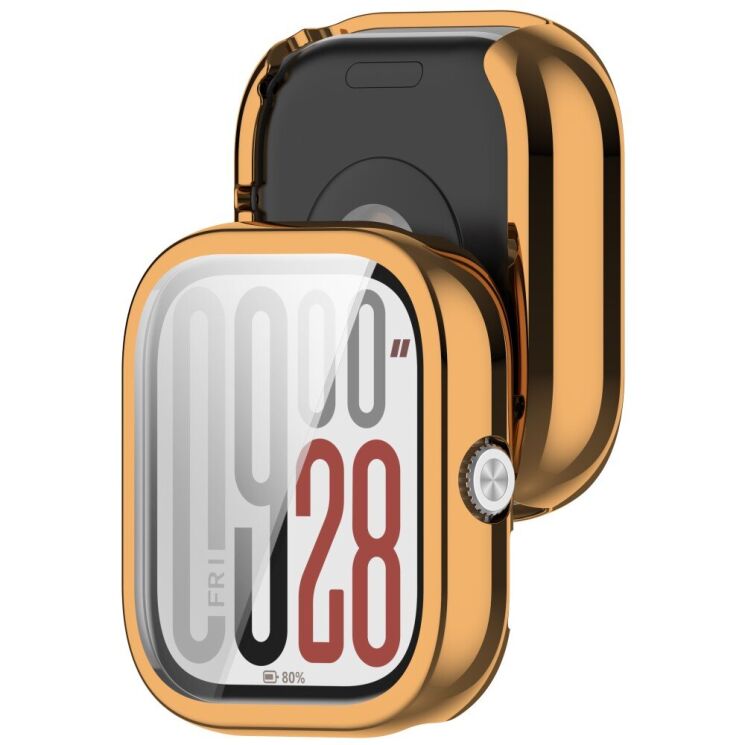 Защитный чехол Deexe Protective Frame для Xiaomi Redmi Watch 5 - Rose Gold: фото 3 из 7