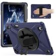 Защитный чехол Deexe Rotation Hybrid для Samsung Galaxy Tab S12 Plus - Navy Blue (436011NB)