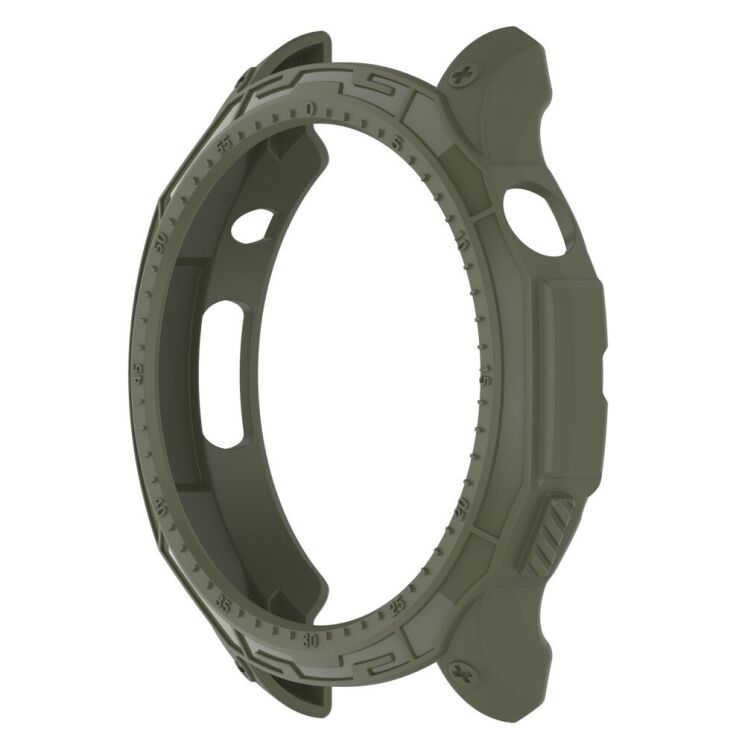 Защитный чехол Deexe Rugged Frame для Xiaomi Amazfit GTR 4 - Jungle Green: фото 2 из 8