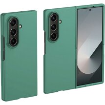 Захисний чохол Deexe Satin Case для Samsung Galaxy Fold 8 Ultra - Dark Green: фото 1 з 10