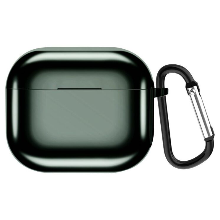 Защитный чехол Deexe Shiny Case для Apple AirPods 3 - Green: фото 2 из 5