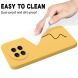 Защитный чехол Deexe Silicone Case для Realme 12 5G - Yellow (355909Y). Фото 7 из 8