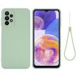 Защитный чехол Deexe Silicone Case для Samsung Galaxy A23 (A235) - Green (297545G)
