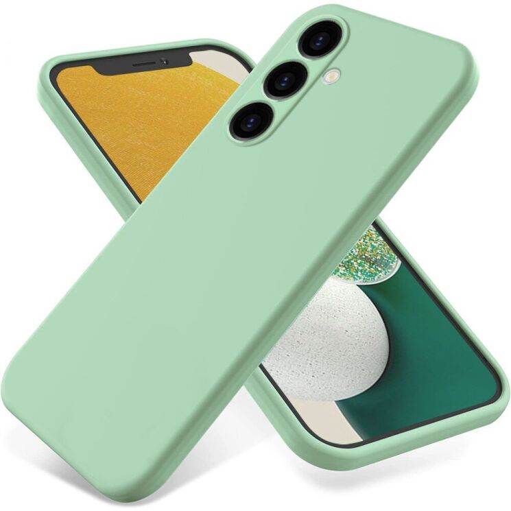 Захисний чохол Deexe Silicone Case для Samsung Galaxy S23 FE - Green: фото 1 з 8