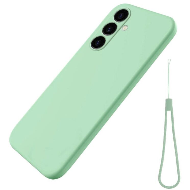 Захисний чохол Deexe Silicone Case для Samsung Galaxy S23 FE - Green: фото 2 з 8