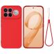 Защитный чехол Deexe Silicone Case для Xiaomi Poco F8 Ultra - Red (403409R). Фото 1 из 9
