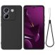 Защитный чехол Deexe Silicone Case для Xiaomi Poco M7 Pro - Black (374412B). Фото 1 из 8