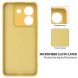 Защитный чехол Deexe Silicone Case для Xiaomi Poco M7 Pro - Yellow (374412Y). Фото 6 из 8