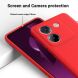 Защитный чехол Deexe Silicone Case для Xiaomi Poco M7 Pro - Yellow (374412Y). Фото 4 из 8