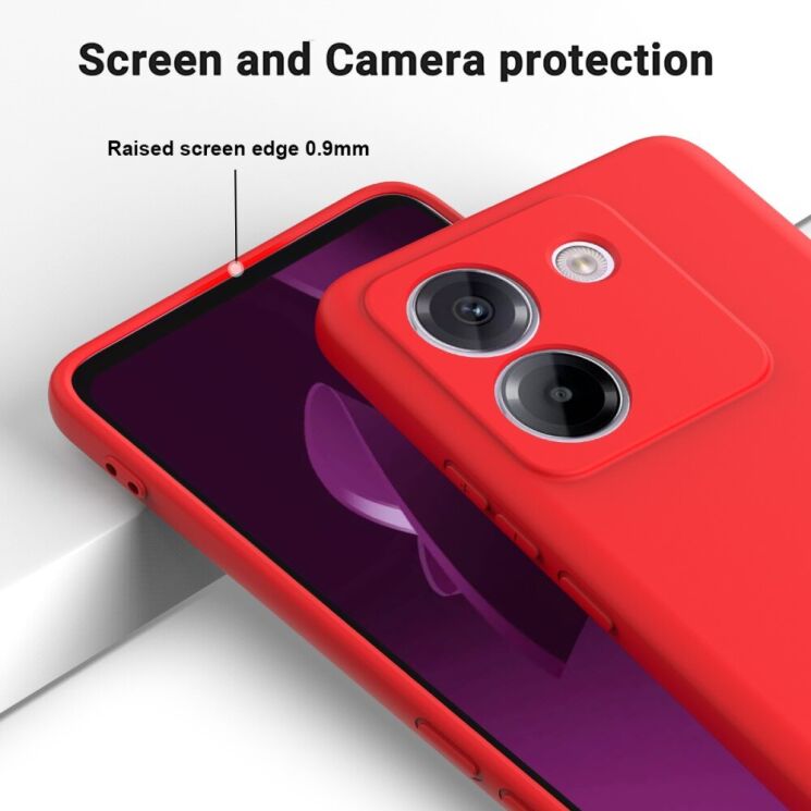 Защитный чехол Deexe Silicone Case для Xiaomi Poco M7 Pro - Yellow: фото 4 из 8
