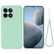 Защитный чехол Deexe Silicone Case для Xiaomi Poco X6 Pro - Green (345809G)