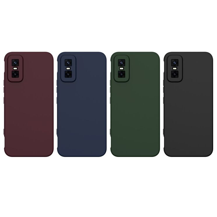 Защитный чехол Deexe Silicone Case with MagSafe для Infinix GT 30 Pro - Black: фото 2 из 9