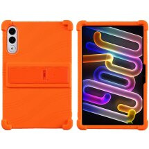 Защитный чехол Deexe Silicone Kickstand для Lenovo Yoga Tab 11.1 - Orange: фото 1 из 19
