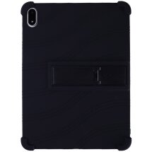 Защитный чехол Deexe Silicone Kickstand для OnePlus Pad 2 Pro - Black: фото 1 из 11