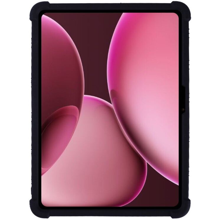 Защитный чехол Deexe Silicone Kickstand для OnePlus Pad 2 Pro - Black: фото 2 из 11