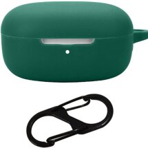Защитный чехол Deexe Silicone Sleeve для Xiaomi Redmi Buds 6 Play - Blackish Green: фото 1 из 8