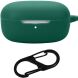 Защитный чехол Deexe Silicone Sleeve для Xiaomi Redmi Buds 6 Play - Blackish Green (370600DG). Фото 1 из 8