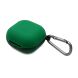 Захисний чохол Deexe Silky Silicone для Samsung Galaxy Buds Live / Buds Pro / Buds 2 / Buds 2 Pro / Buds FE - Green (267813G). Фото 1 з 6