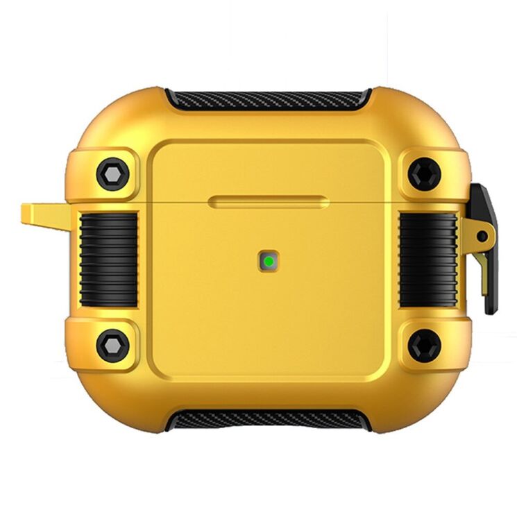 Захисний чохол Deexe Solid Case для Apple AirPods Pro 2 - Yellow: фото 1 з 8