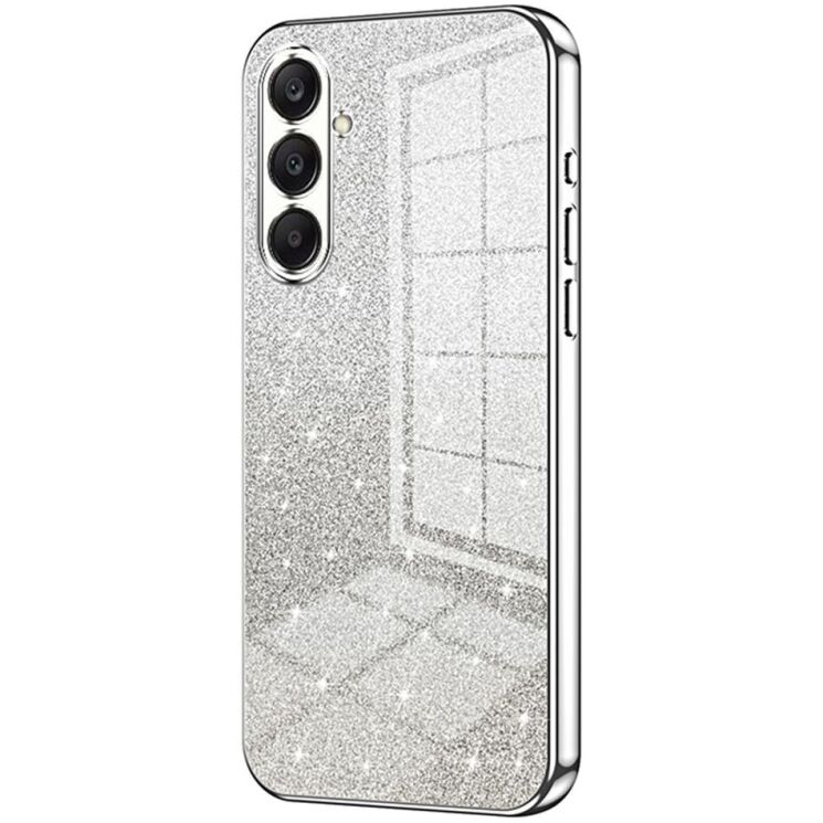 Защитный чехол Deexe Sparkles Cover для Samsung Galaxy A26 (A266) - Silver: фото 1 из 7