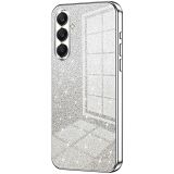 Захисний чохол Deexe Sparkles Cover для Samsung Galaxy A26 (A266) - Silver (371631S)