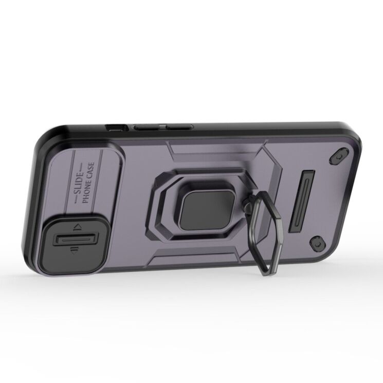 Защитный чехол Deexe Stellar Shield для Apple iPhone 15 - Purple: фото 4 из 8