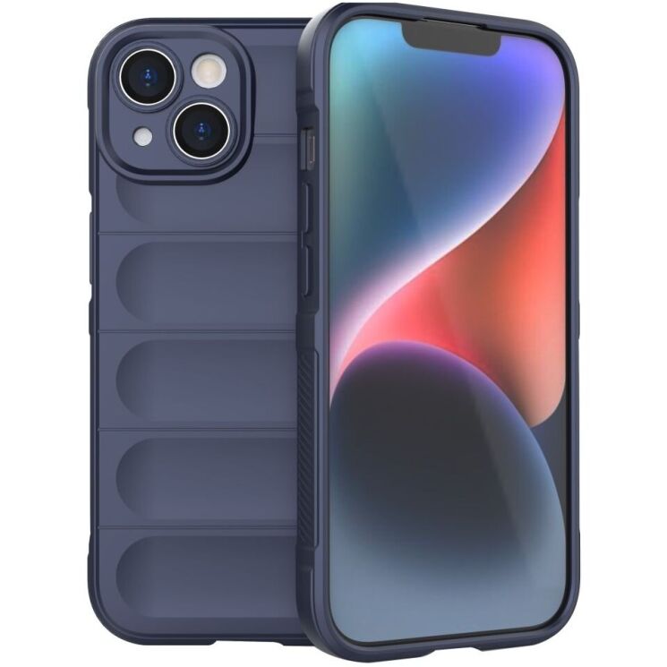 Защитный чехол Deexe Terra Case для Apple iPhone 15 - Dark Blue: фото 1 из 4