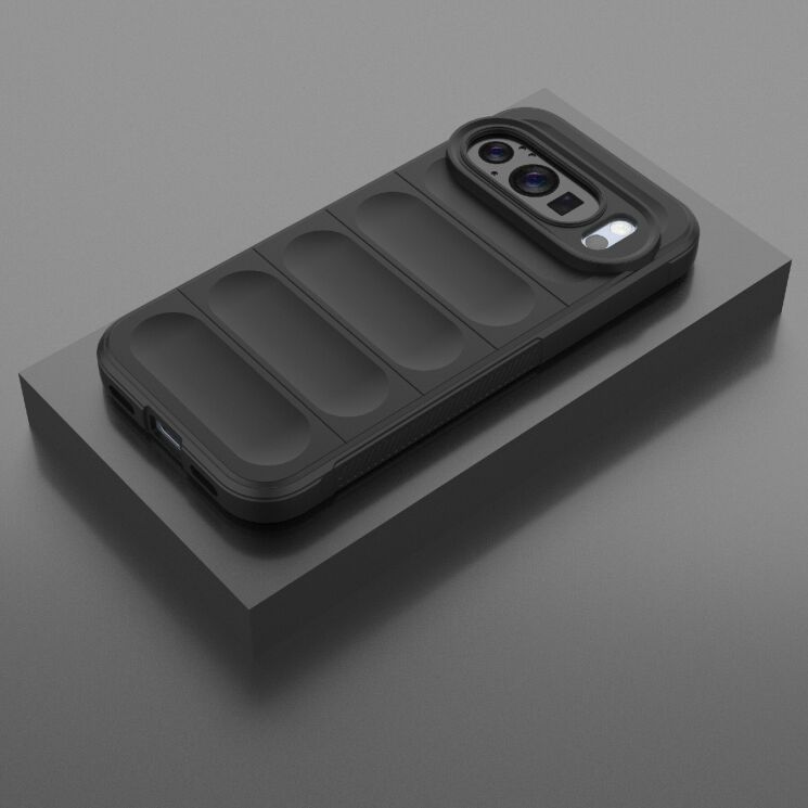 Силиконовый (TPU) чехол Deexe Terra Case для Google Pixel 10 Pro XL - Black: фото 3 из 5