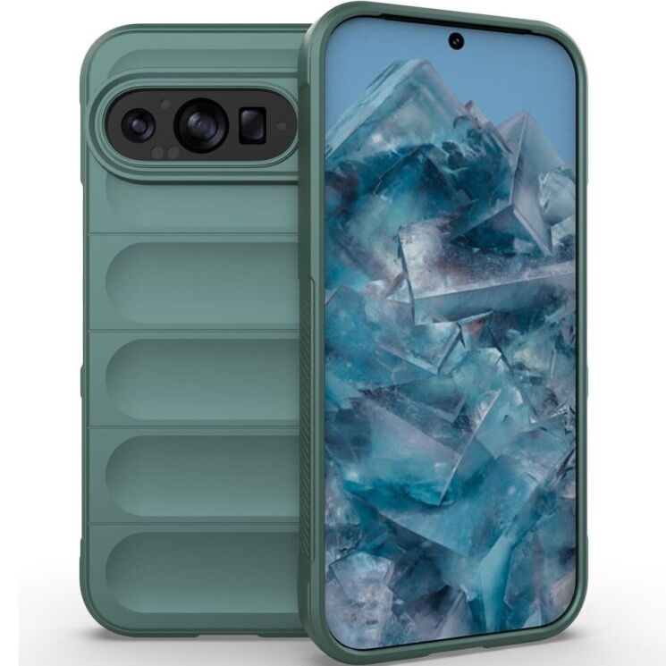 Защитный чехол Deexe Terra Case для Google Pixel 9 / 9 Pro - Green: фото 1 из 7