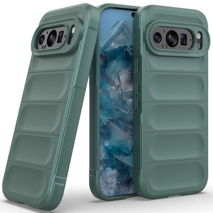 Защитный чехол Deexe Terra Case для Google Pixel 9 / 9 Pro - Green: фото 2 из 7
