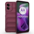 Захисний чохол Deexe Terra Case для Motorola Moto G55 - Wine Red (366151WR)